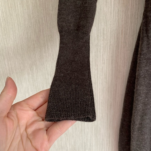 Loft Size Small Brown Sweater Dress - Picture 4 of 8